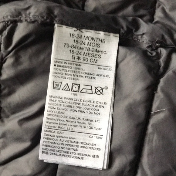 Baby GAP Hooded Puffer Jacket - Picture 6 of 6